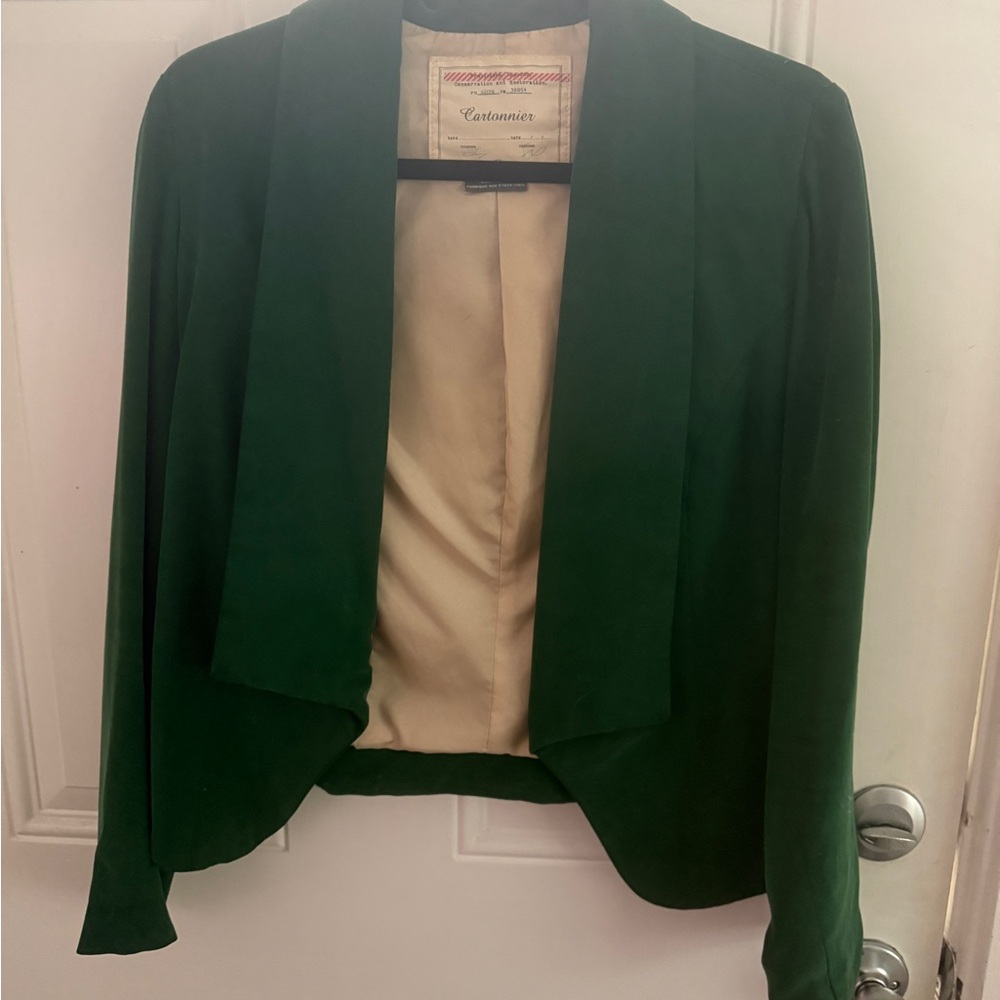 Cartonnier Emerald Green Blazer
